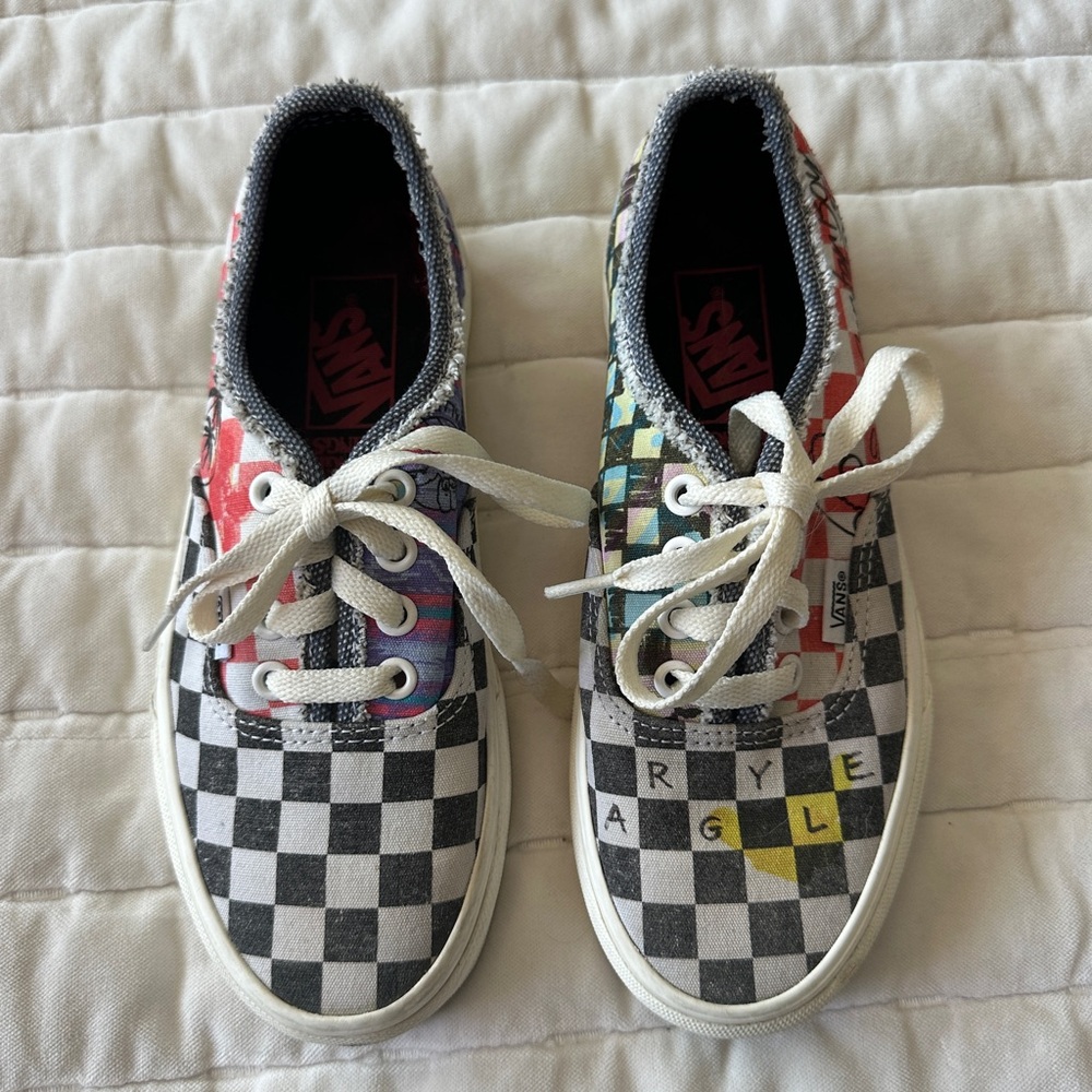 Vans Stranger Things collab. Checkered Multicolor Sneakers